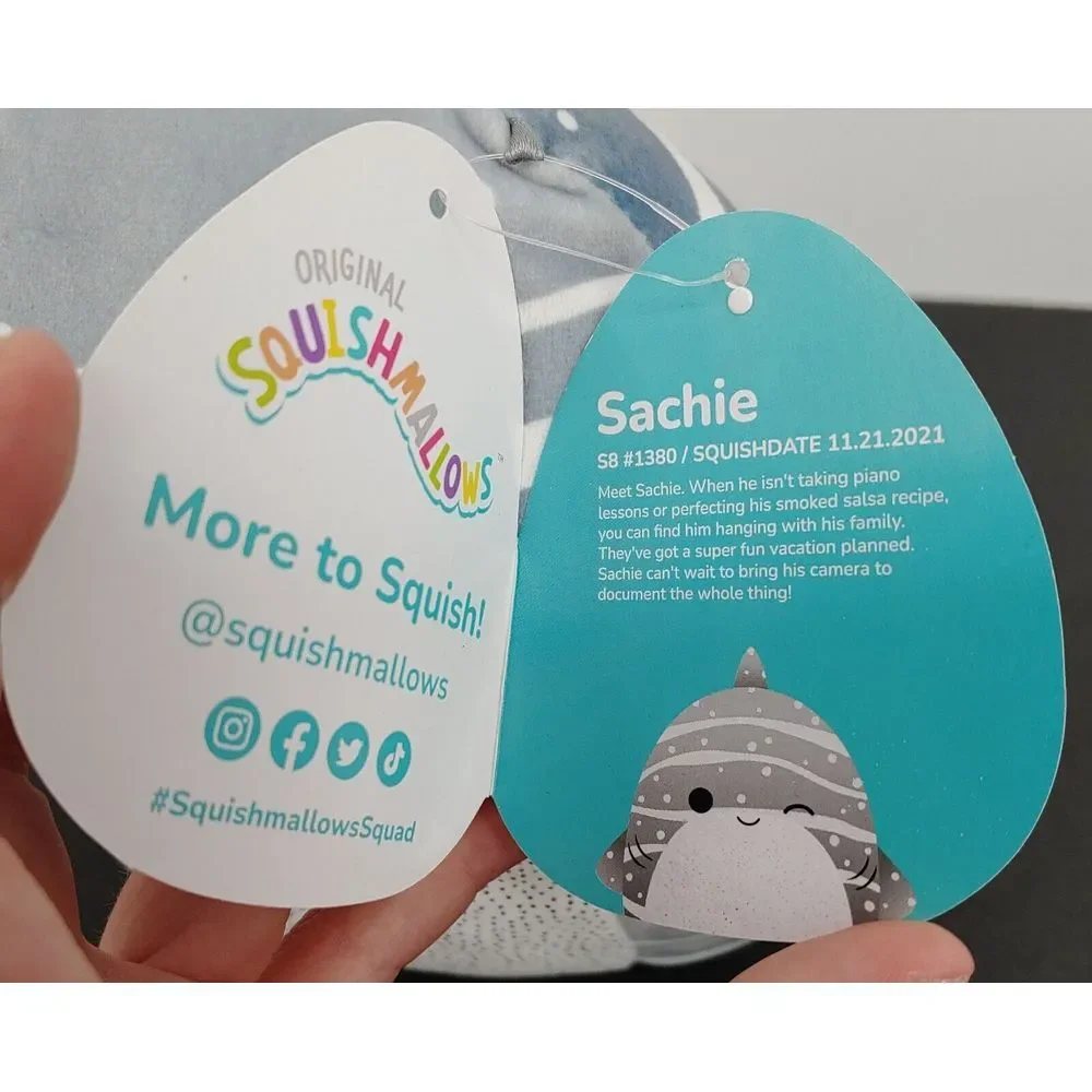 Squishmallows Sachie The Whale Shark 9